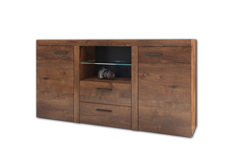 Komoda do salonu Remo 156 cm Dąb Lefkas