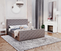 Łóżko tapicerowane - PASSION TRINITY (GRAFITOWY) - 160 x 200