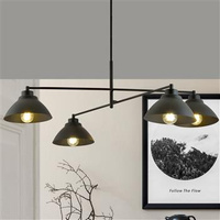 MAVERICK 4 BLACK 1112/4 nowoczesna lampa sufitowa